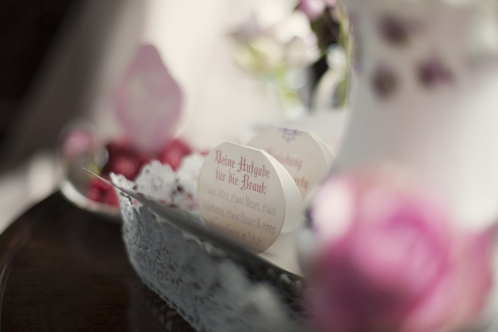 Photo Einladungen zum Bridal Shower, im Damenhut Design